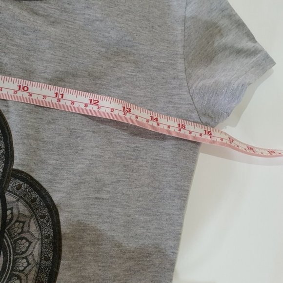 USA Print Graphic Grey T-shirt Size S - Picture 11 of 14